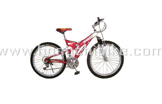 26"Alloy Frame MTB Bike High Bumper Suspension Bicycle for Dirt Road City Bike (HC-MTB-09827) Image1