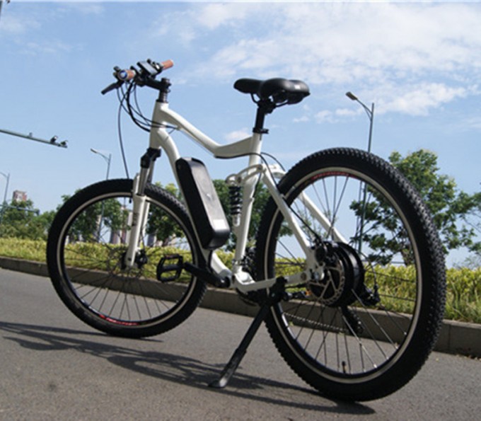 Mountain Full Suspension Ebike with 48V 500 Hub Motor Image1