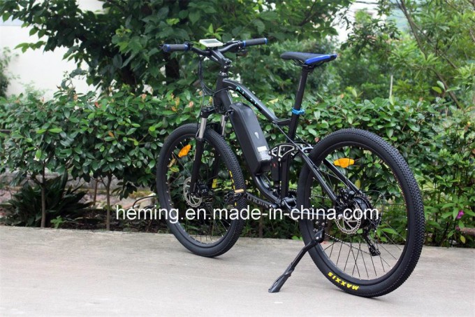 27.5" Full Suspension Electric Mountain Bike Image1