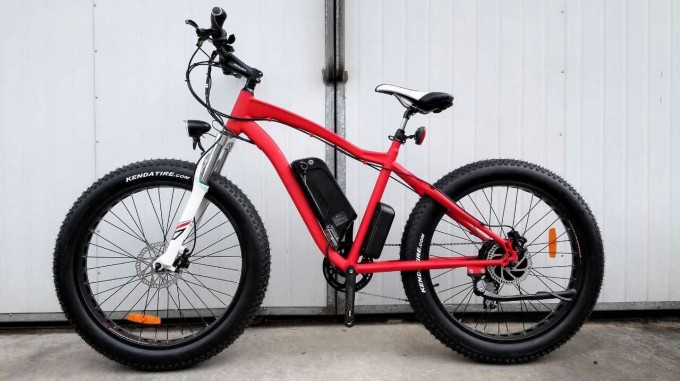 Full Suspension Fork 500W Big Power Fat Tire Mountain Electric Bike Image1