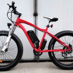 Full Suspension Fork 500W Big Power Fat Tire Mountain Electric Bike
