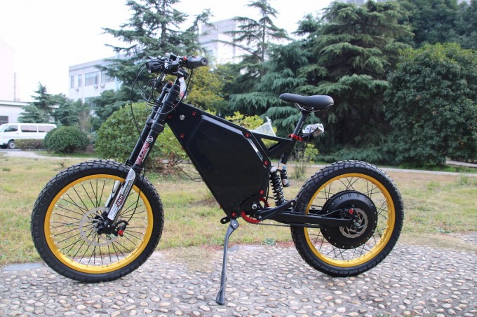 Fastest 72V 8000W Stealth Bomber Electric Bike 2018 Image1