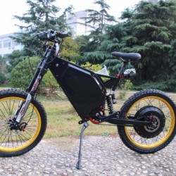 Fastest 72V 8000W Stealth Bomber Electric Bike 2018