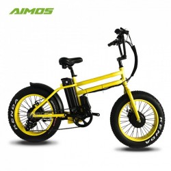 Aimos 250W 20 Inch Alloy Electric Tricycle, 2 Wheel Electric Bike for Adult