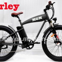 Harley Fat Tire Bike 26inch Mountain Beach Cruiser Electric Bike