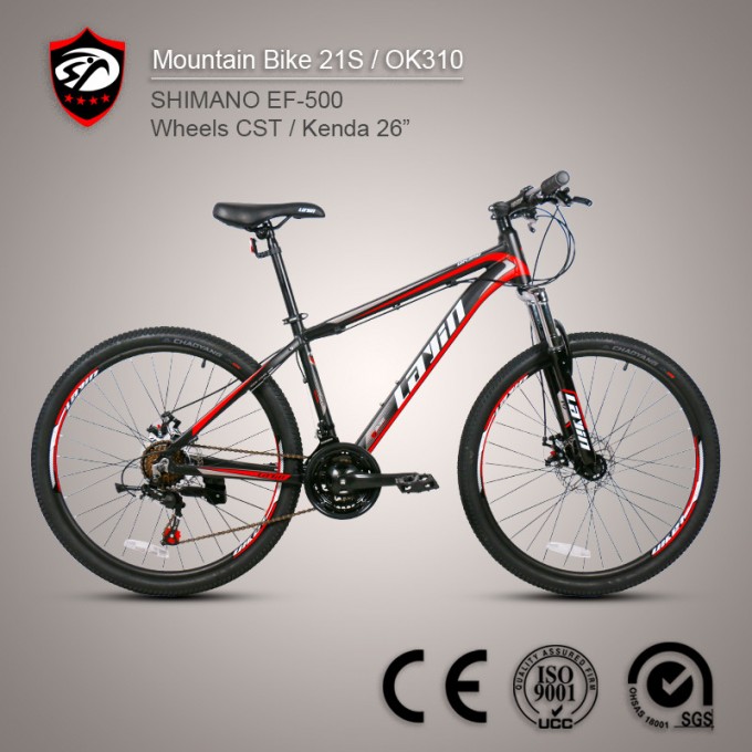 Bicycle Factory Shimano Tourney 21-Speed Aluminum Alloy Mountain Bike (European Quality Level) Image1