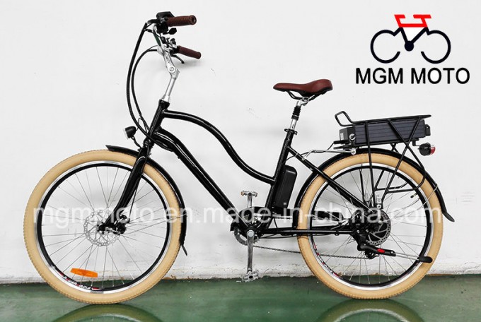 Classical Model Beach Cruiser Fat Tire City Electric Bike Image1