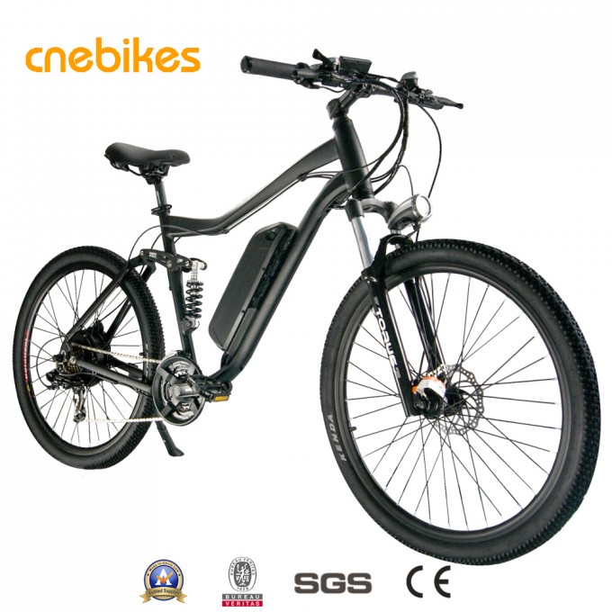 Suspension 48V 500W Hub Motor Electric Mountain Bike Electric Bicycle Image1