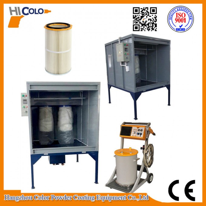 Manual Powder Spray Booth for Car/Bike Parts Image1