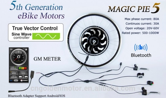 Golden Motor Magic Pie Series Ebike Conversion Part 1000W Image1