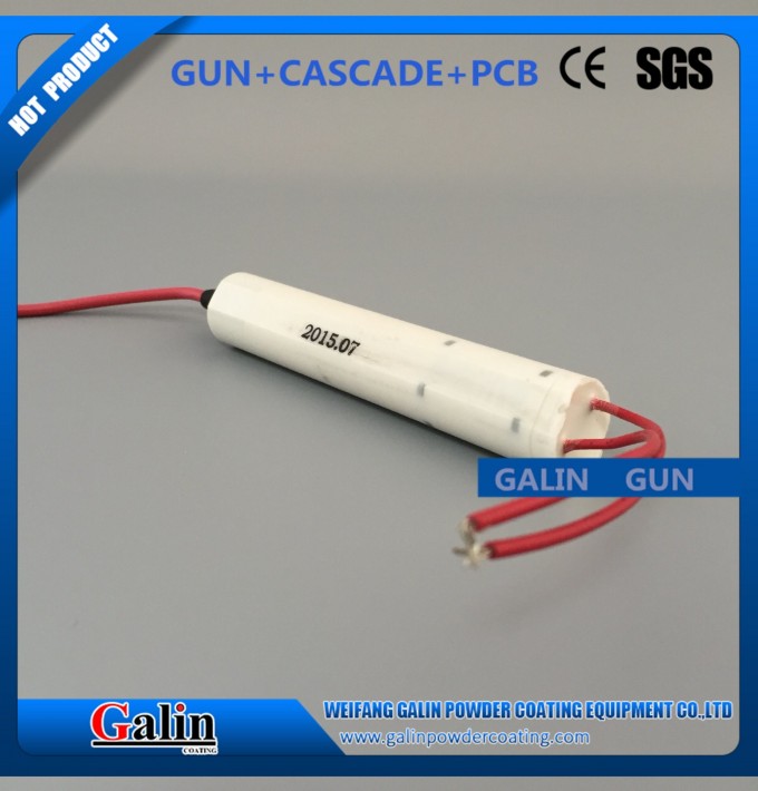 Electrostatic Powder Coating Spray Machine Gun Parts Cascade for Bike Frame Image1