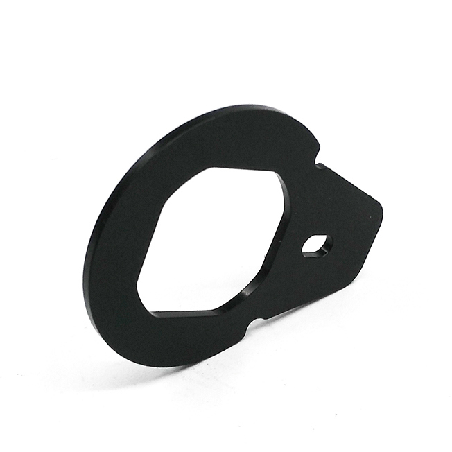 CNC Precision Aluminum Black Anodized Parts for Bike Image1