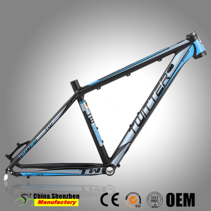 Bike Parts Custom 27inch Aluminum Mountian Bicycle MTB Frame Image1