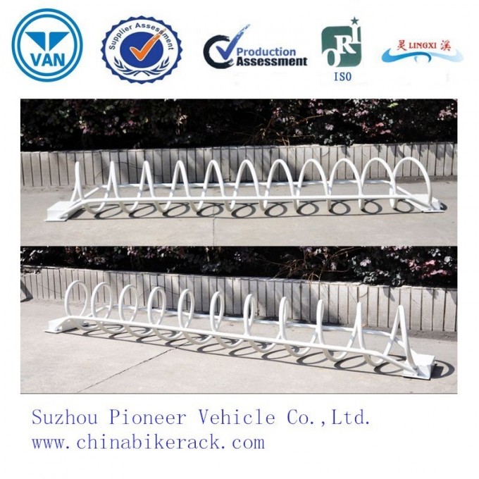 Hot Sales Spiral Wave Bike Parking Parts/ Bicycle Racks Image1