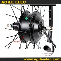 Agile 250W Waterproof Geared Kit Electric Bicycle Parts From China