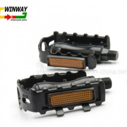 Slip-Resistant Bicycle Parts Bicycle Aluminum Alloy Pedal with Reflector