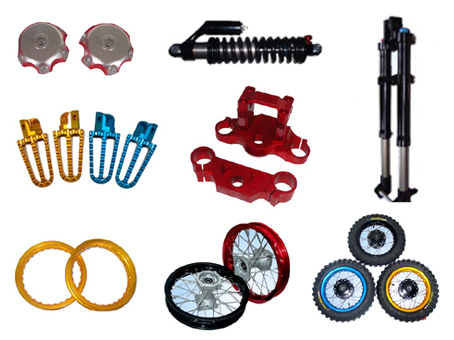 4 Stroke 125CC Dirt Bike Spar Parts Image1
