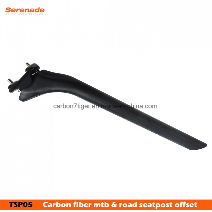 Full Carbon Bicycle Seatpost MTB Road Mountain Bike Carbon Seat Post Seat Tube 27.2/31.6*350/400 mm  Image1