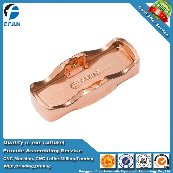 China Supplier Precision Milling CNC Machinery/Machining Bicycle Copper Parts Image1