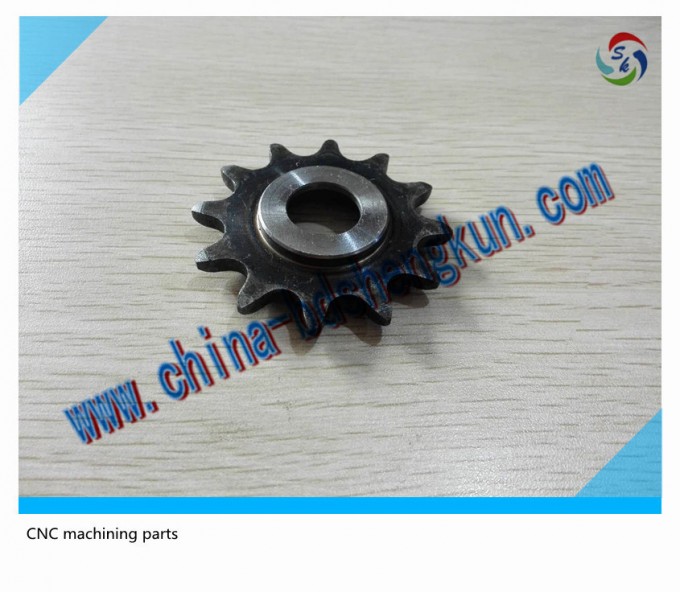 Aluminum CNC Machining Bicycle Gear and Clamp Spare Part Image1