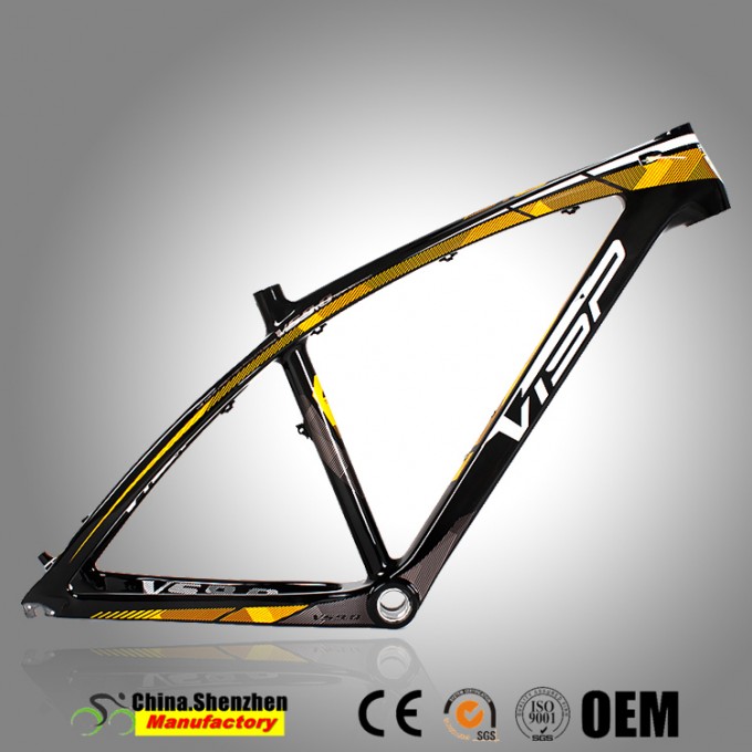 Bike Parts 31.6mm Seat Post carbon Mountian Bicycle Frame 27.5er Image1