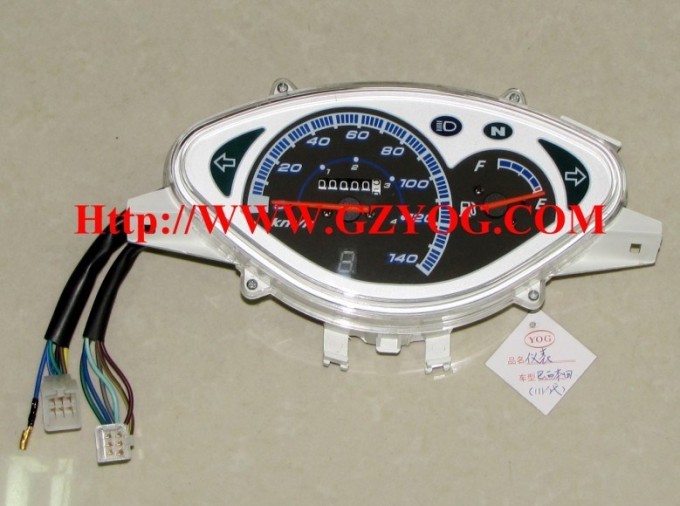 Yog Spare Parts Bike Motorcycle Speedometer Assy 110 Cc Biz100 Wave 125cc Cub 100 110 135cc Jy110 CD Image1