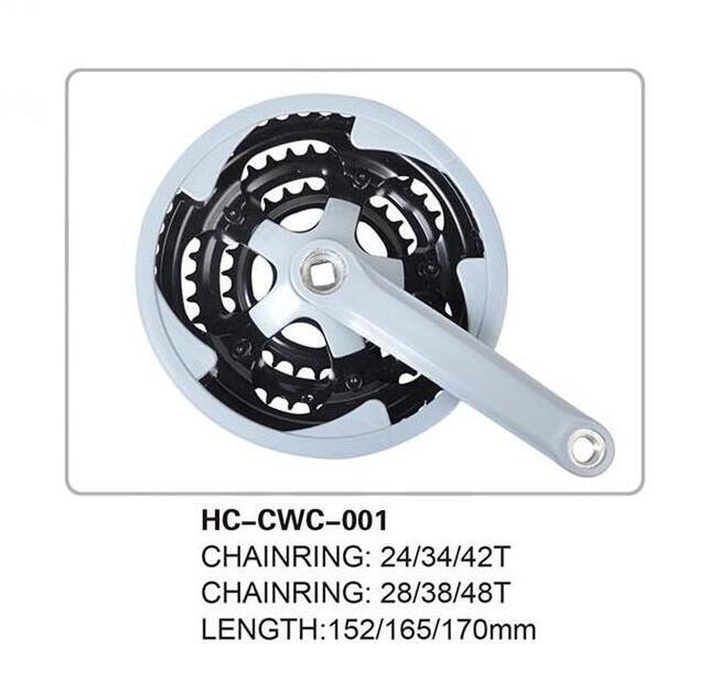 Hot Selling Bicycle Parts Hongchi Bicycle Chainwheel and Crank (HC-CWC-001) Image1