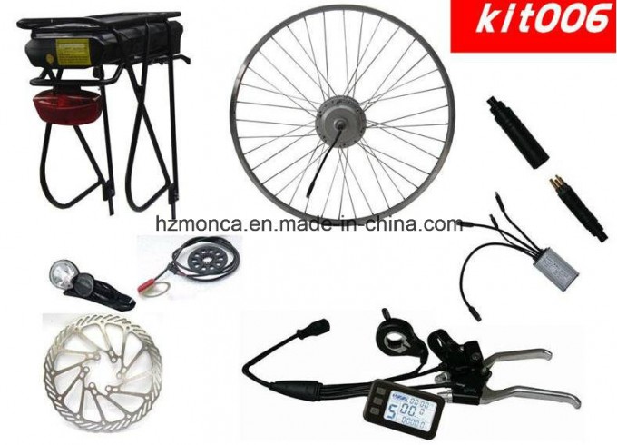 Wholesale Set Electric Bike Kit E Bicycle Kits Sumsung Lithium Battery Shimano Parts 8fun Motor Image1
