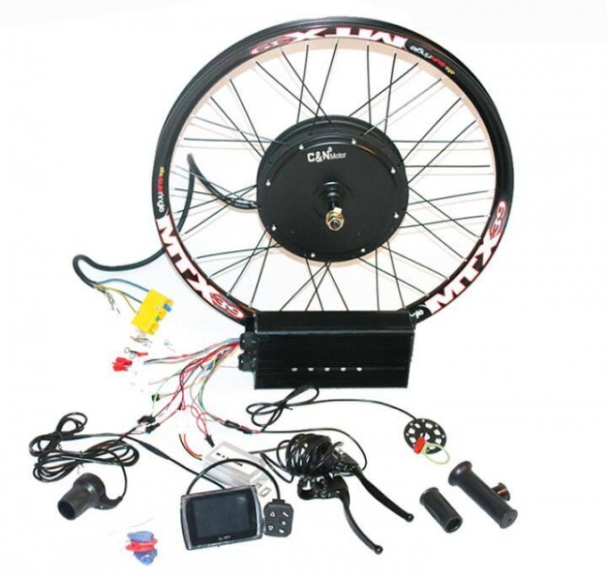72V 5000V Electric Bike Spare Parts Conversion Kit Image1