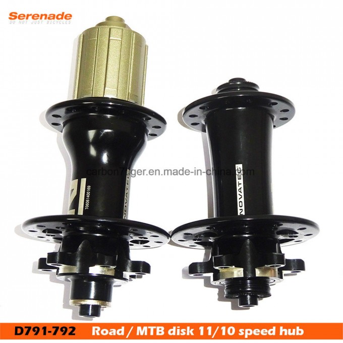 MTB Bike Cyclocross Bike Novatec 791 792 J-Hook Disc Hub Standard Qr for Shiman0 11s Sram Wheel Part Image1