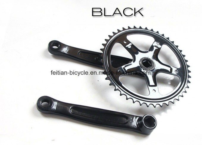 Steel Bicycle Crank Set /Bicycle Parts /24t/28t/36t/48t Chainwheel Crank Image1