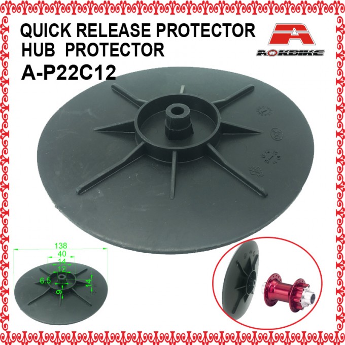 Bicycle Hub Protector for Cylinder Axle Bike Parts 12mm 15mm Quick Release Protector Image1