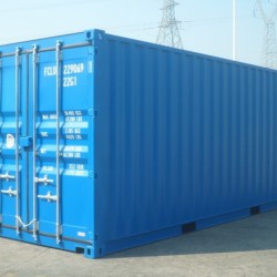Brand New Shipping Container with Lock Box