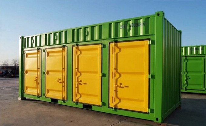 4 Rolling Door Storage Container Image1
