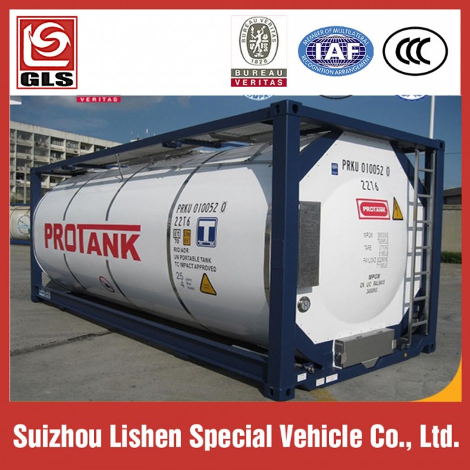 Insulated 20FT 40FT ISO Tank Containers for Fuel LPG Transport Image1