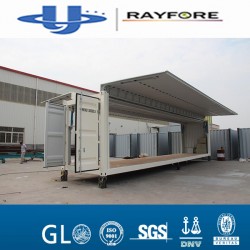 Customized 20FT 40FT Flying Side Open Container Rayfore Container