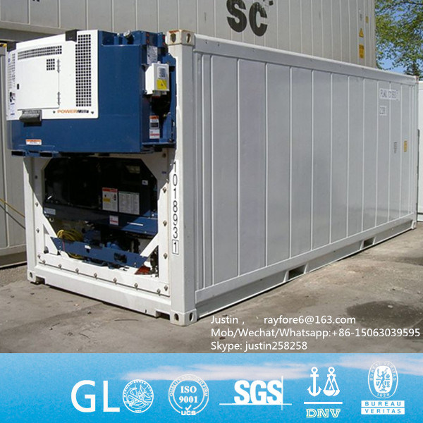 Csc Certified Africa Mauritius Cargo Worthy Condition Used 20FT Reefer Container Image1