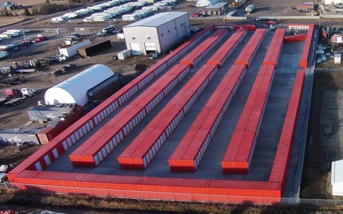 40FT Shipping Storage Container 40FT Side Open Self Storage Container Image1