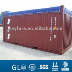 Open Top Container in Container with PVC Coated Tarpaulin