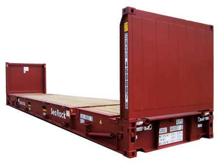 BV Certified 20FT 40FT Flat Rack Container for Sale Image1