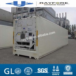 Csc Certification and Used 40 High Cube Reefer/ Food Container for Sale