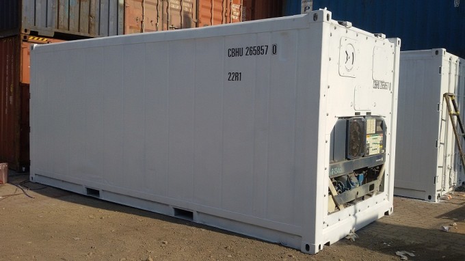 Repaint Used Reefer Container Image1