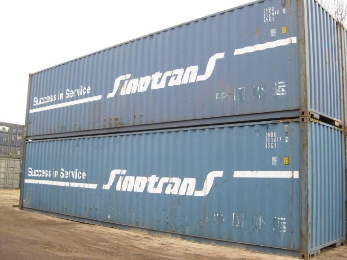 40hc Used Shipping Container Image1