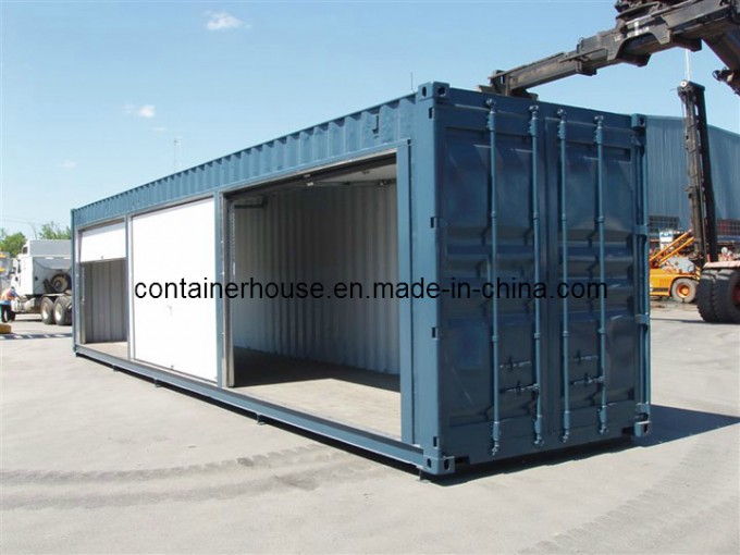 40hc Roll-up Door Storage Container Image1
