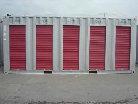 Japan 40ft Storage Container with Roller Door Image1