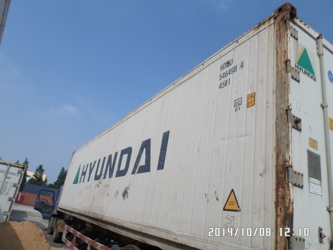 Used Reefer Container with Thermo King Engine Image1