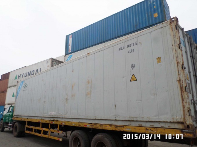 40ft Used Reefer Container in Carrier Image1