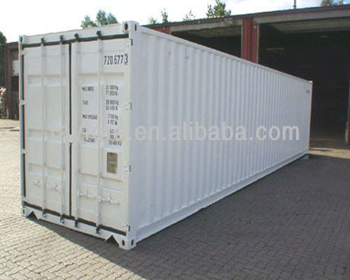 One Way New Shipping Container with White Color Image1