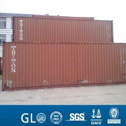 Cheap 40hq Shipping Container for Sale in Container Yard