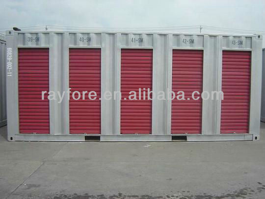 Independent Storage Containers with Roller Shutter Door for Storage Image1